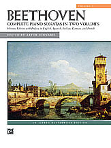 Complete Piano Sonatas piano sheet music cover Thumbnail